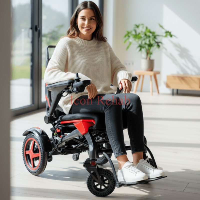 The Whizzi Sport Powerchair being used at home